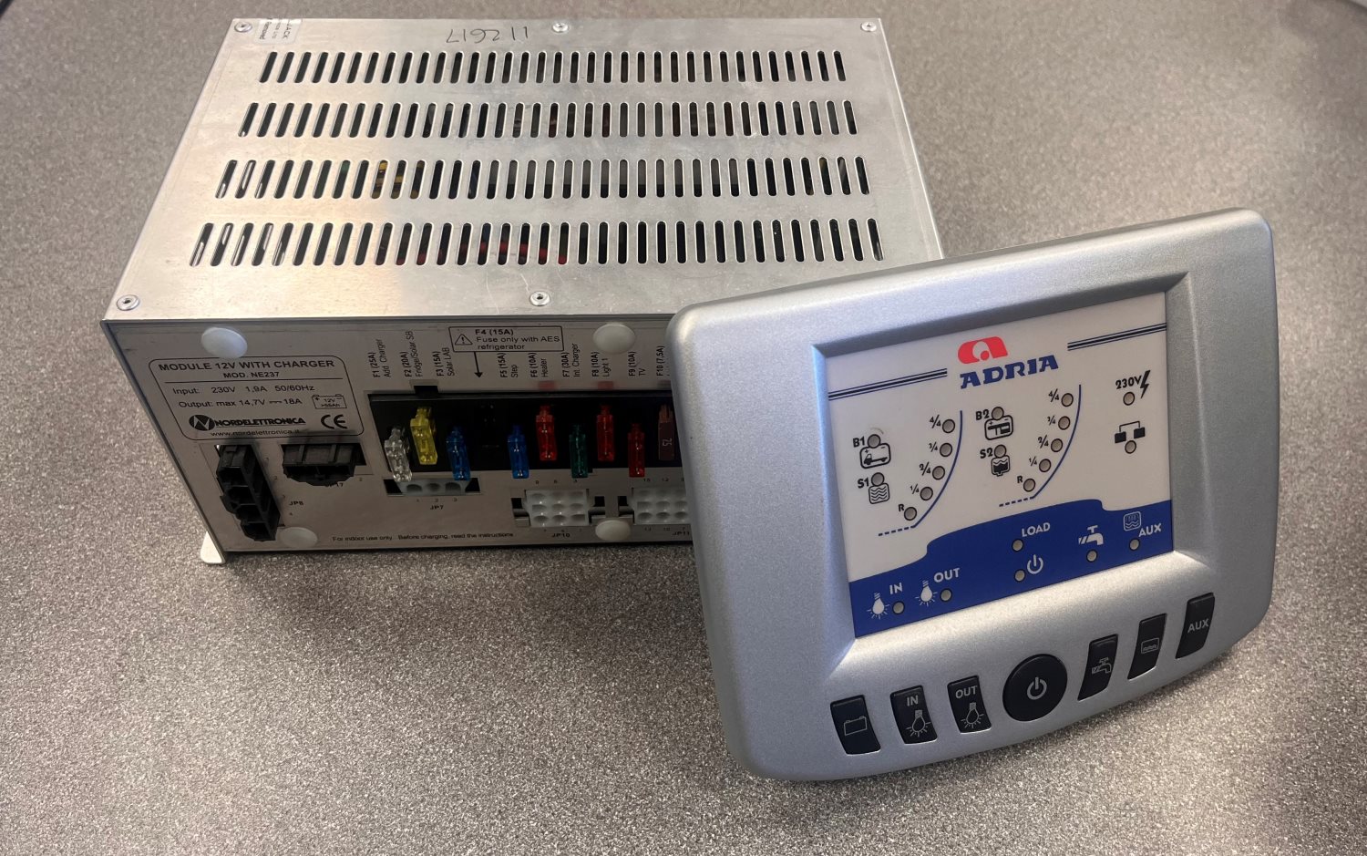 Nordelettronica NE237 Fuseboard & NE219 Control Panel
