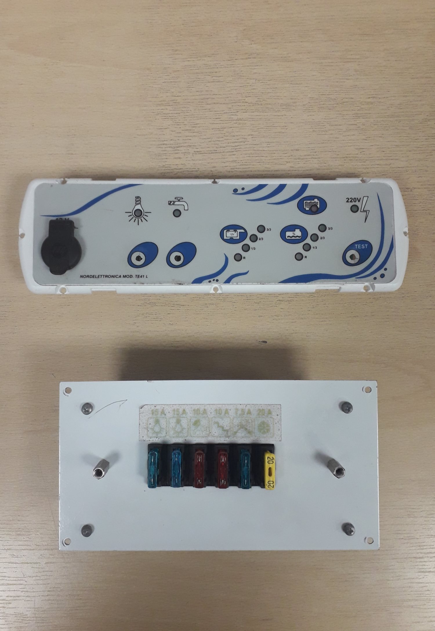 Nordelettronica TE42 Fuseboard & TE41 Control Panel
