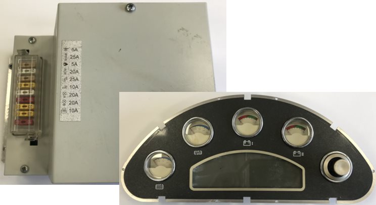 Toptron EL311 Fuseboard & EL305 Control Panel