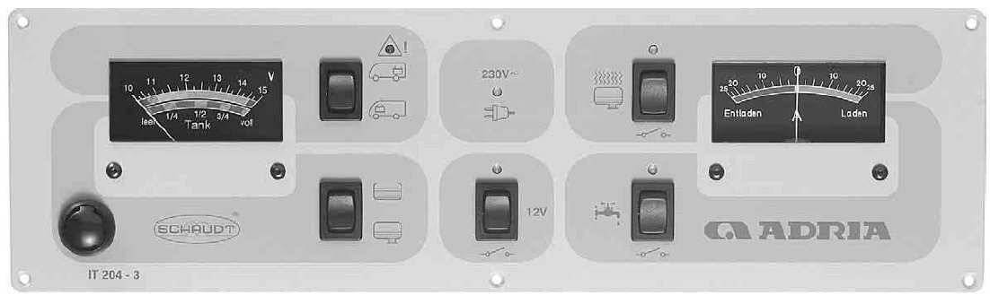 Schaudt/Lippert IT 204 Control Panel