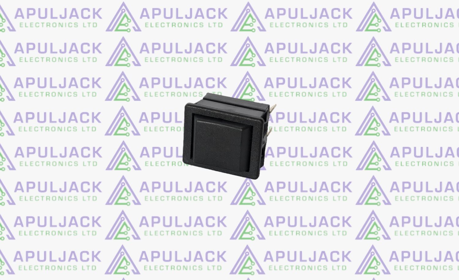 250V 16A DPDT Rocker Switch - Black