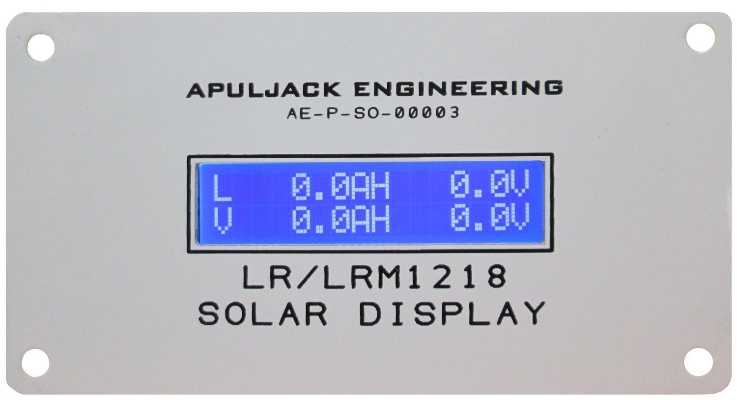 Apuljack EBL Solar Display Panel – For LR1218 Regulator