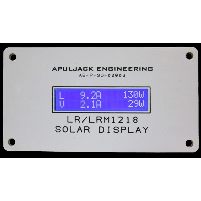 Apuljack EBL Solar Display Panel – For LRM1218 Regulator