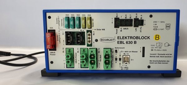 Schaudt/Lippert EBL 630 Fuseboard with Integrated Charger - Image 4