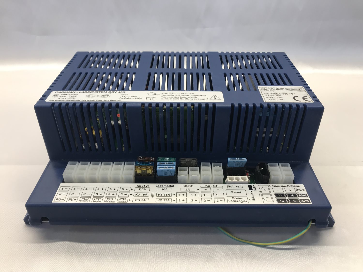 Schaudt/Lippert CSV401 Fuseboard with Integrated Charger
