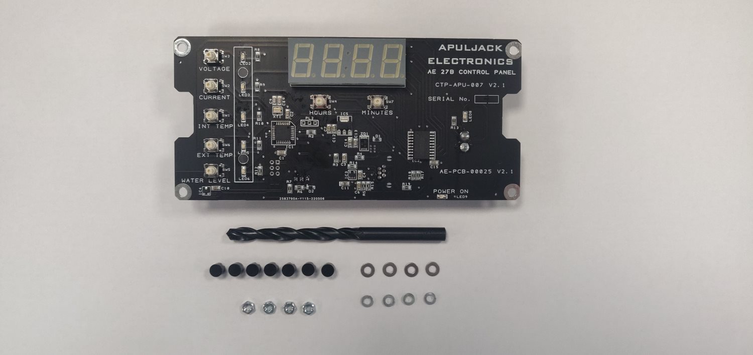 Apuljack Replacement BCA 27B/27S Control Panel Kit