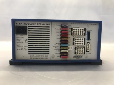 Schaudt/Lippert EBL 4 Fuseboard with Integrated Charger