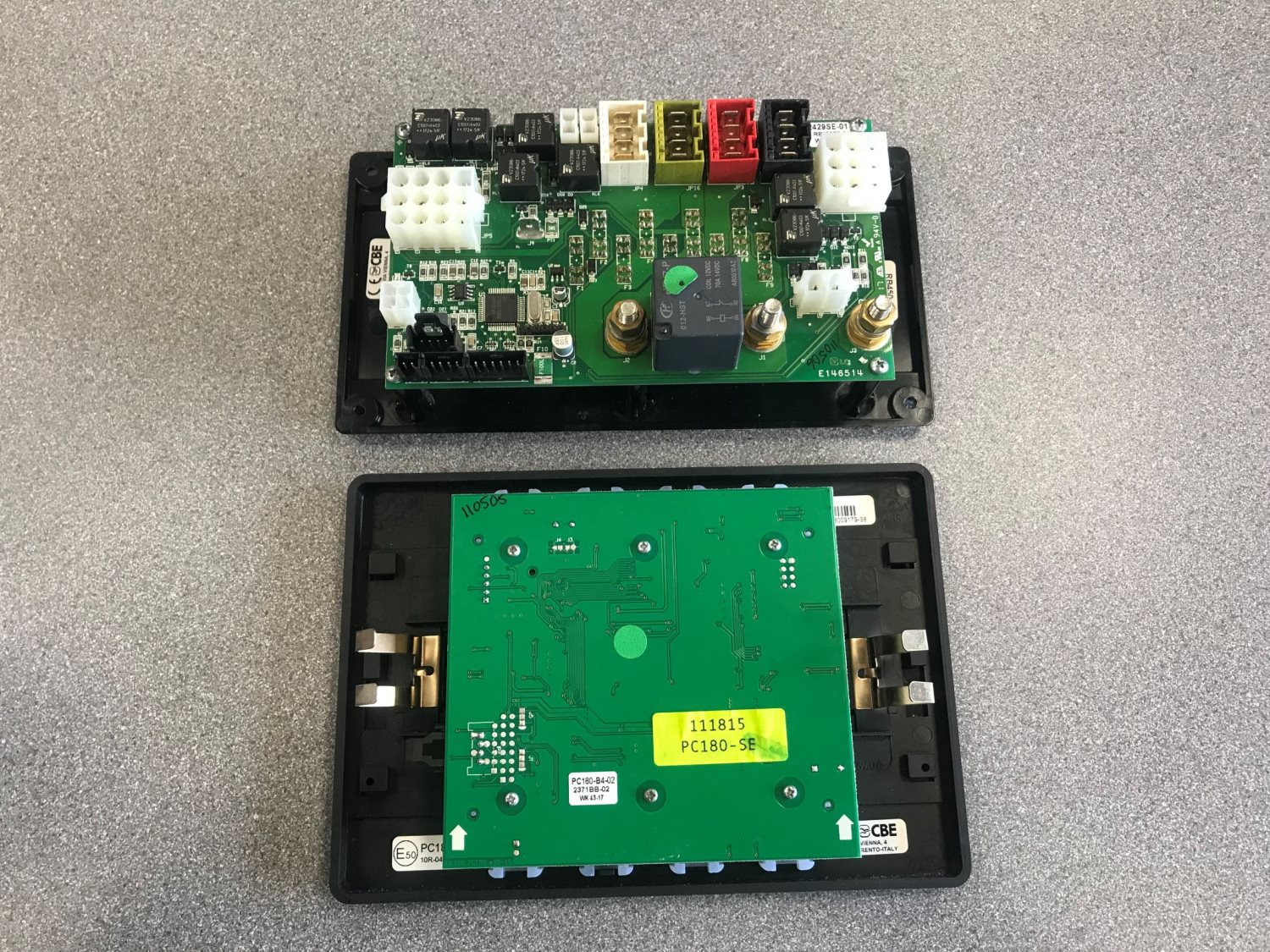 CBE RB450-SE Fuseboard & PC180 Control Panel