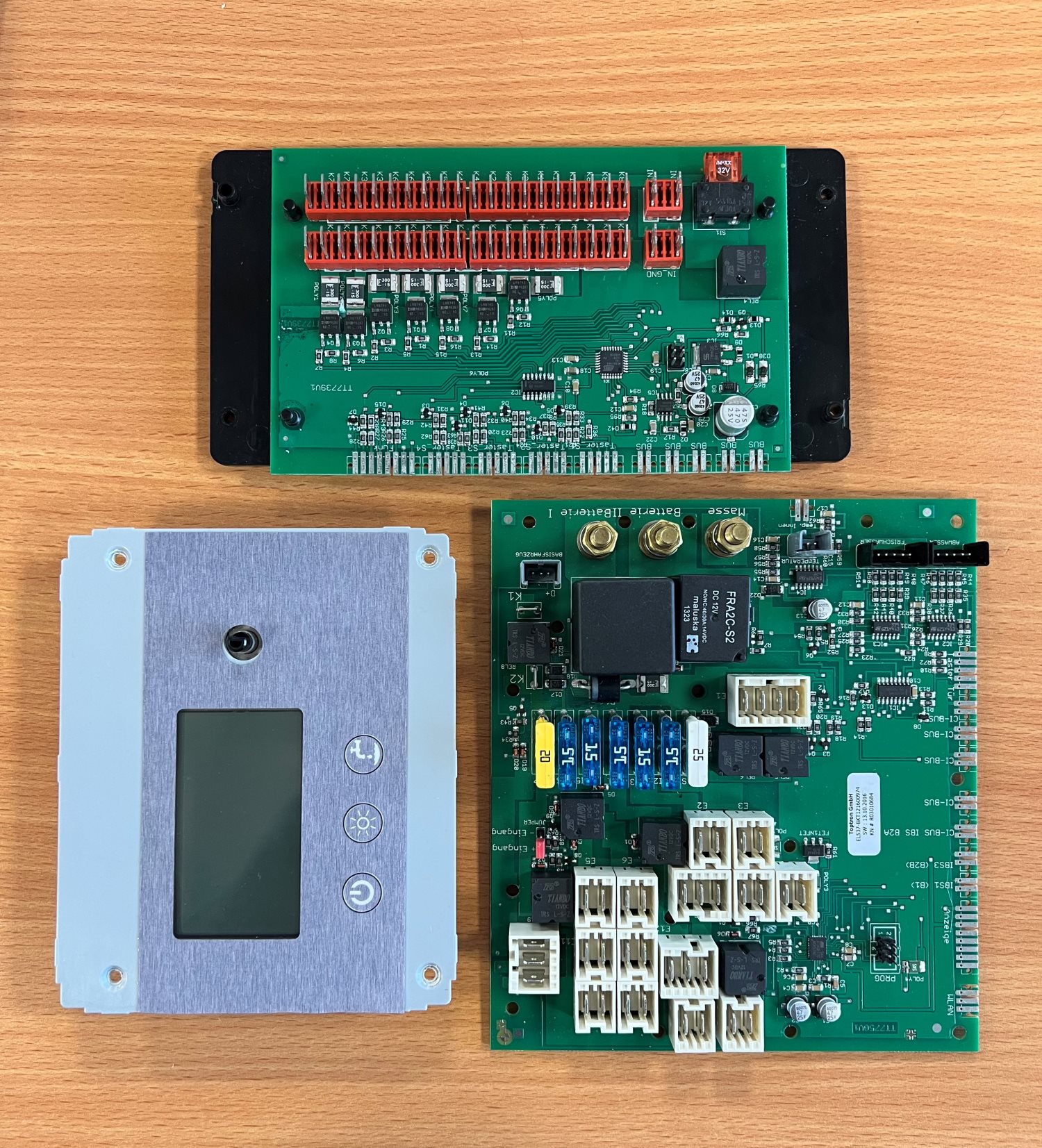 Toptron EL565 Distribution Board, EL540 Light Controller & EL600 Control Panel