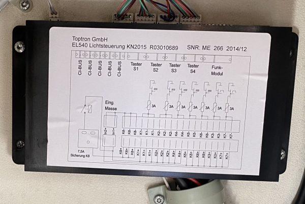Toptron EL565 Distribution Board, EL540 Light Controller & EL600 Control Panel - Image 4
