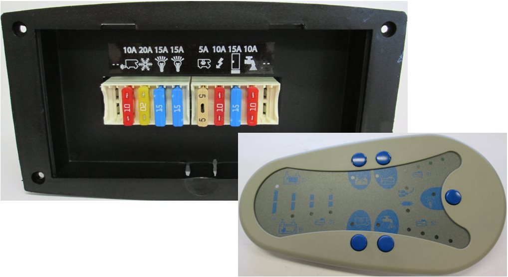 ArSilicii BA00002201 Fuseboard & CP5L24 Control Panel