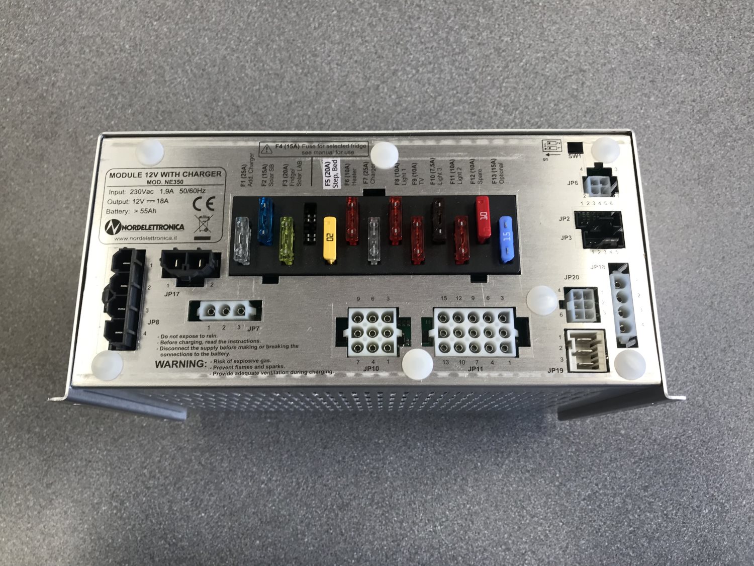 Nordelettronica NE350 Fuseboard