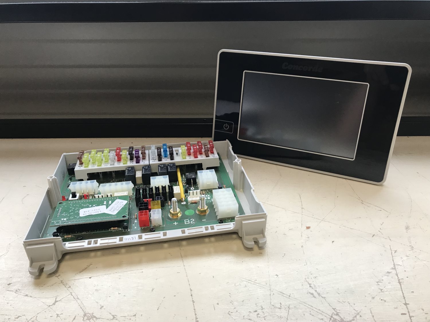 CBE DS560 Fuseboard & PC770 Control Panel