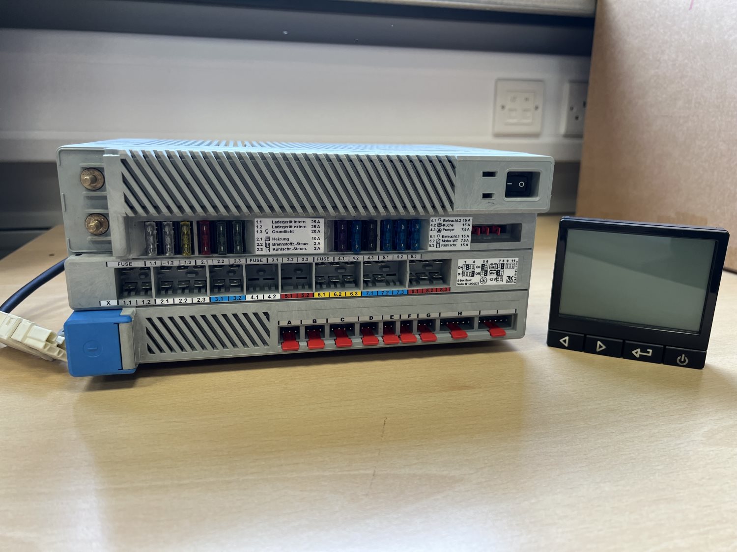Reich E-Box Basic Fuseboard with Integrated Charger & E-Display Basic Control Panel