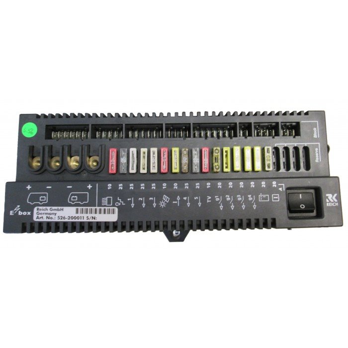 Reich E-Box 1 Fuseboard with Integrated Charger