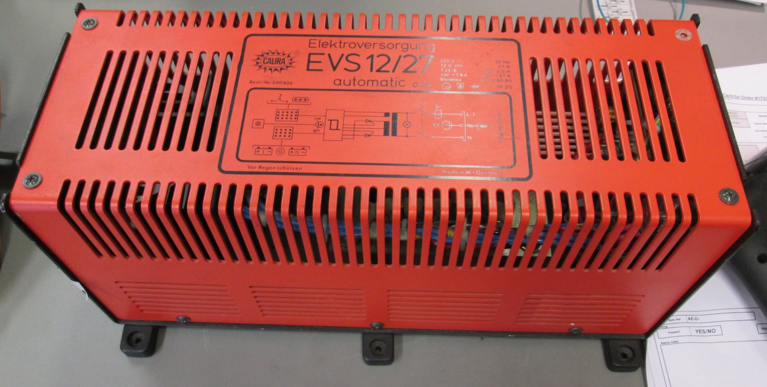 Calira EVS 12/27 Fuseboard with Integrated Charger