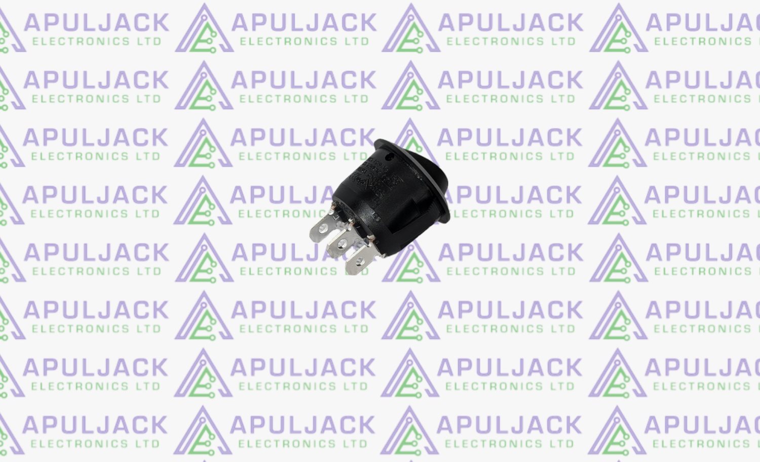 Circular Rocker Switch On-Off-On