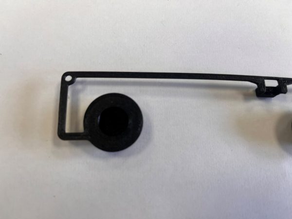 Replacement Thetford Fridge Button (black) (H) - Image 3