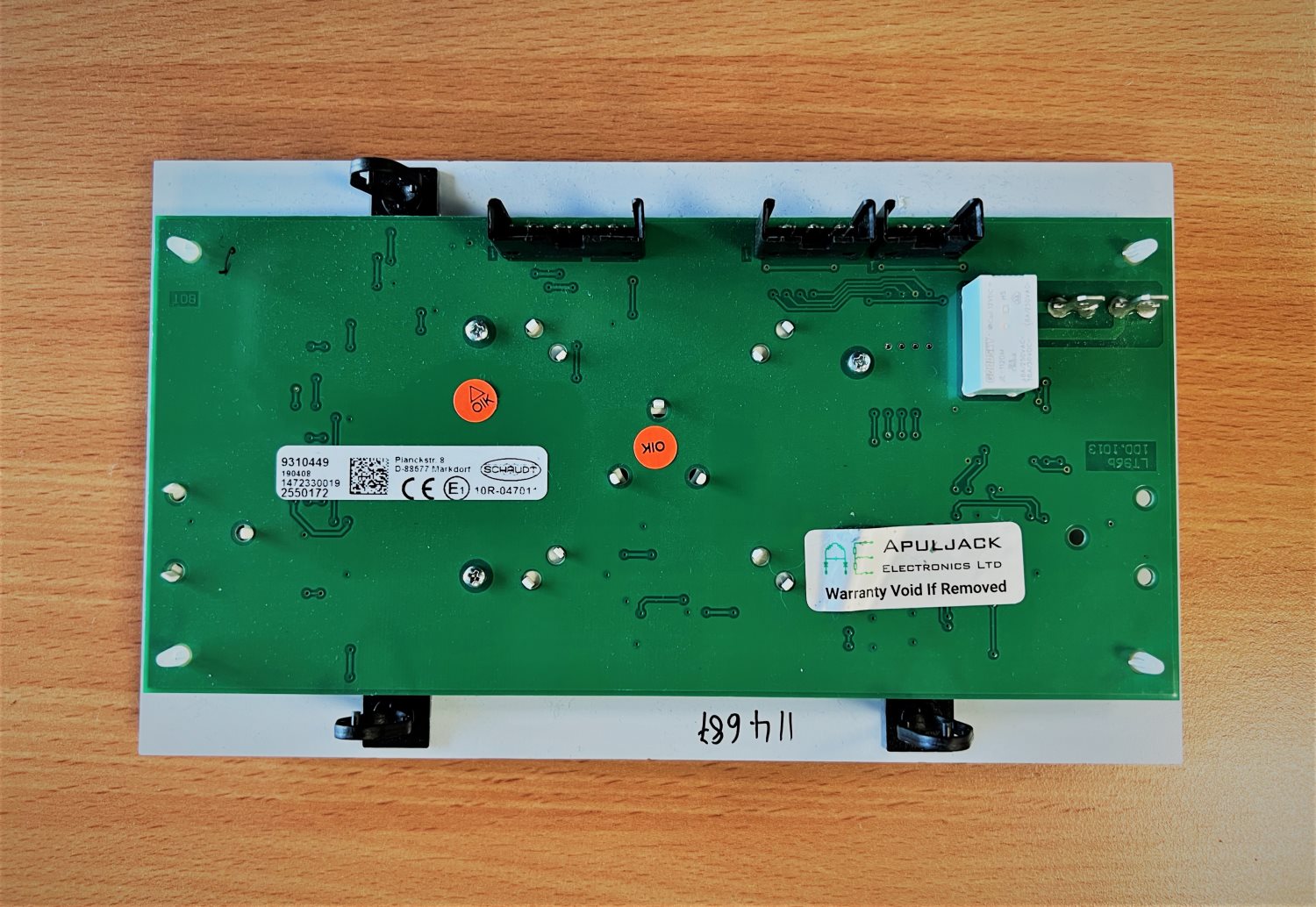Schaudt/Lippert LT97 Dethleffs Control Panel