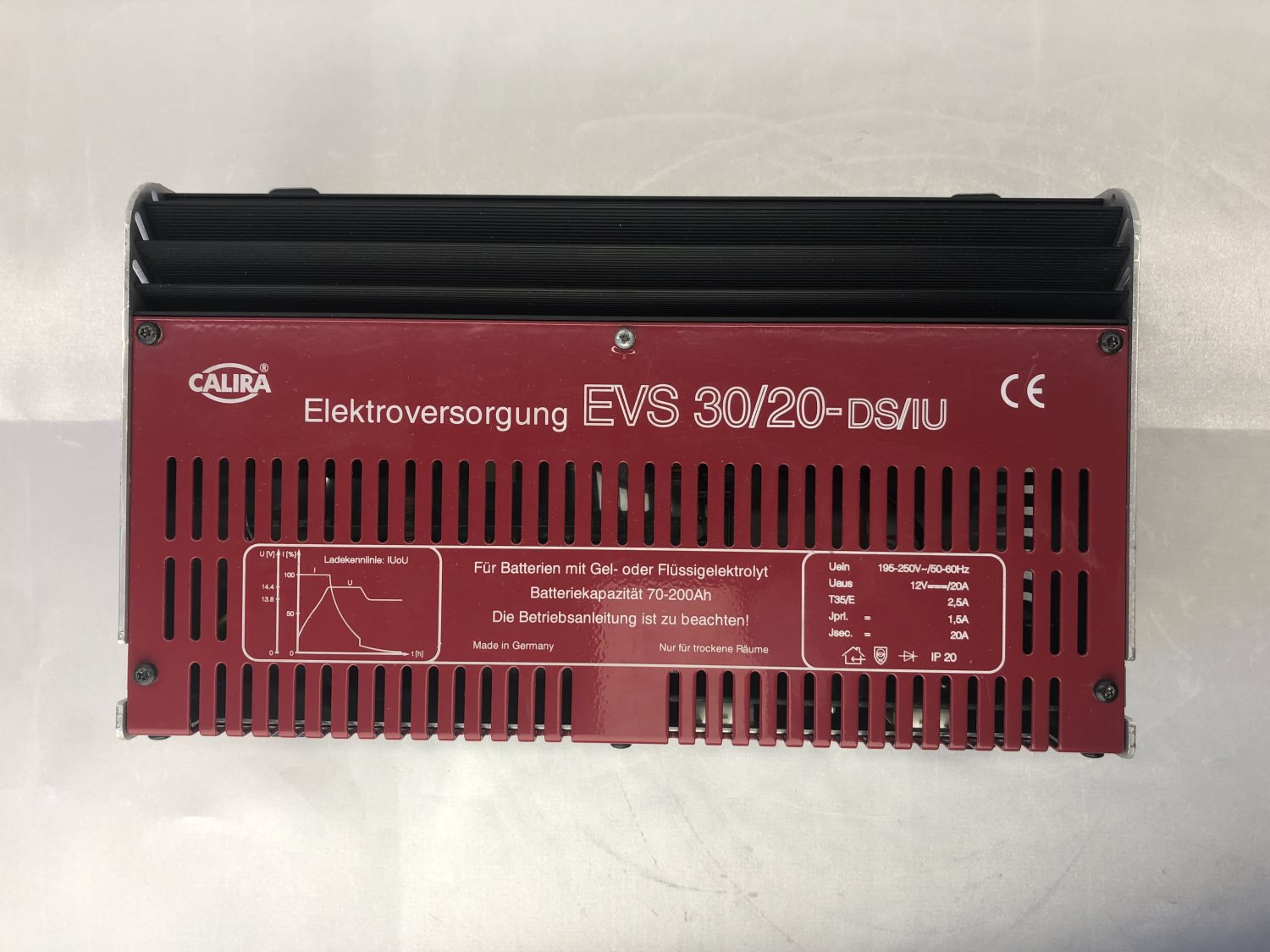 Calira EVS 30/20-DS/IU Fuseboard with Integrated Charger