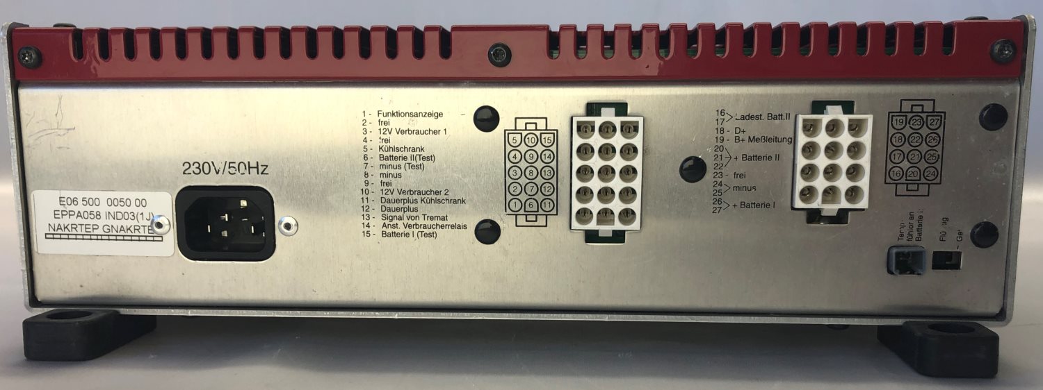 Calira EVS 30/20-DS/IU Fuseboard with Integrated Charger