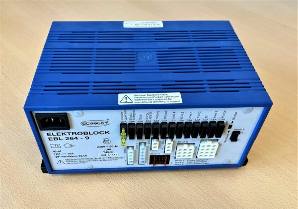 Schaudt/Lippert EBL 264-9 Fuseboard with Integrated Charger - Image 4