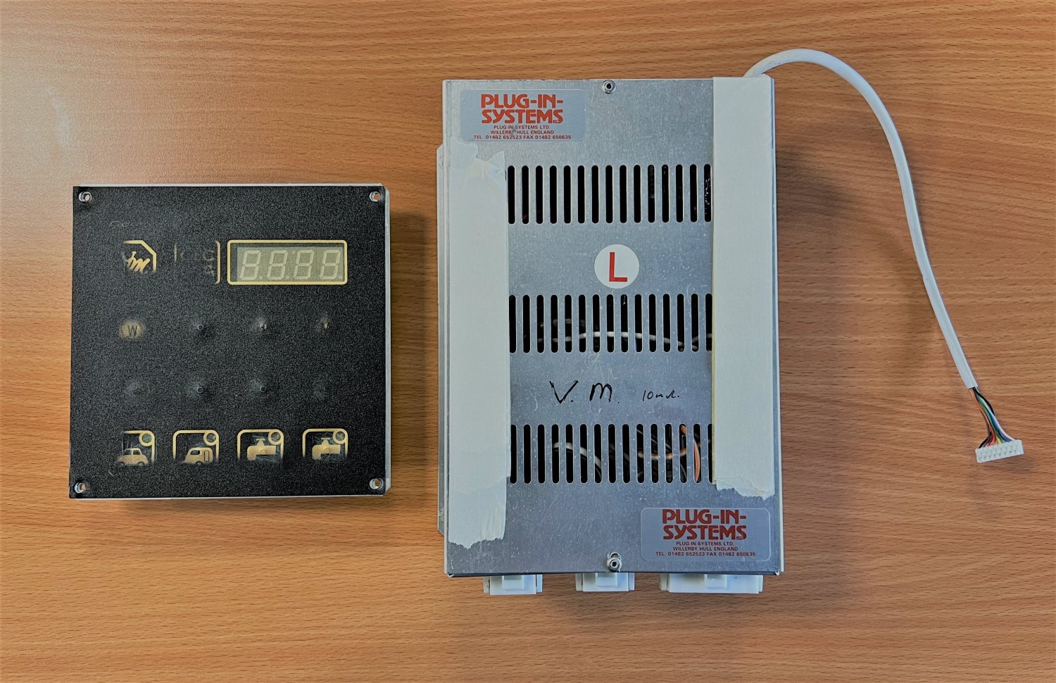 Plug In Systems FP-2 Control Panel and CP-4 External Control Box