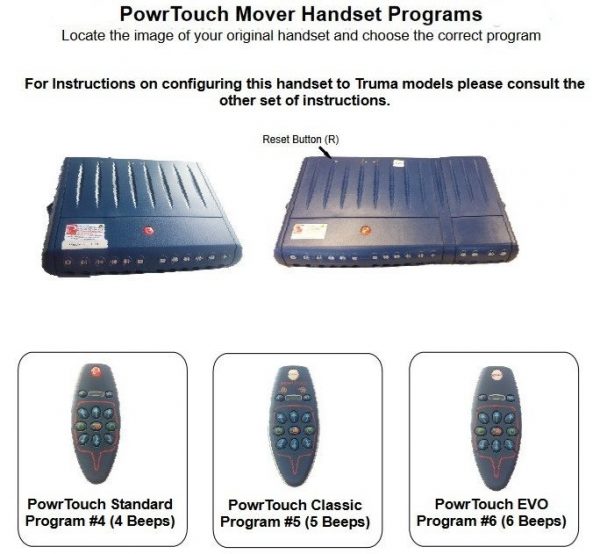 Universal Handset For Motor Movers - Type 2 - Image 3