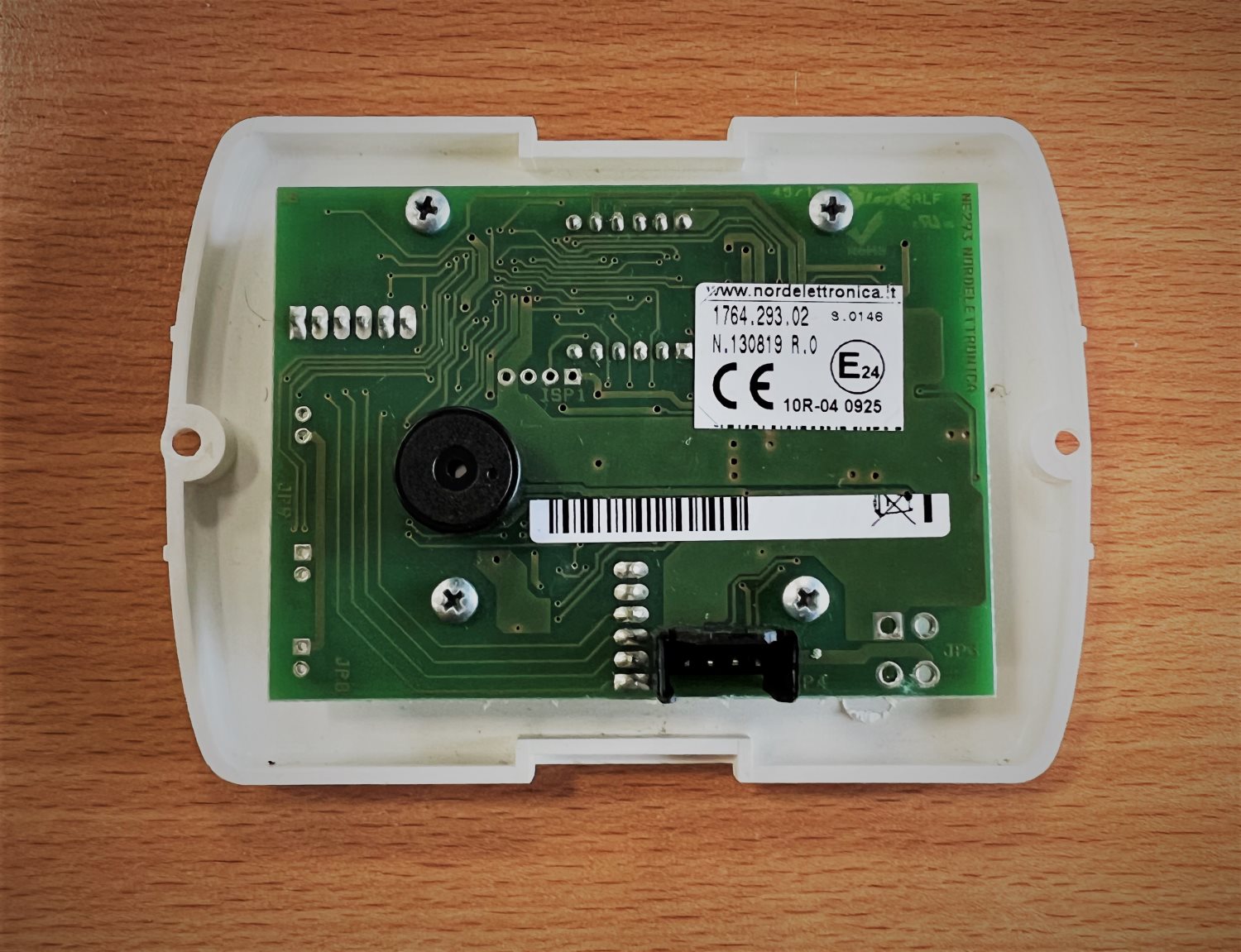 Nordelettronica NE293 Control Panel
