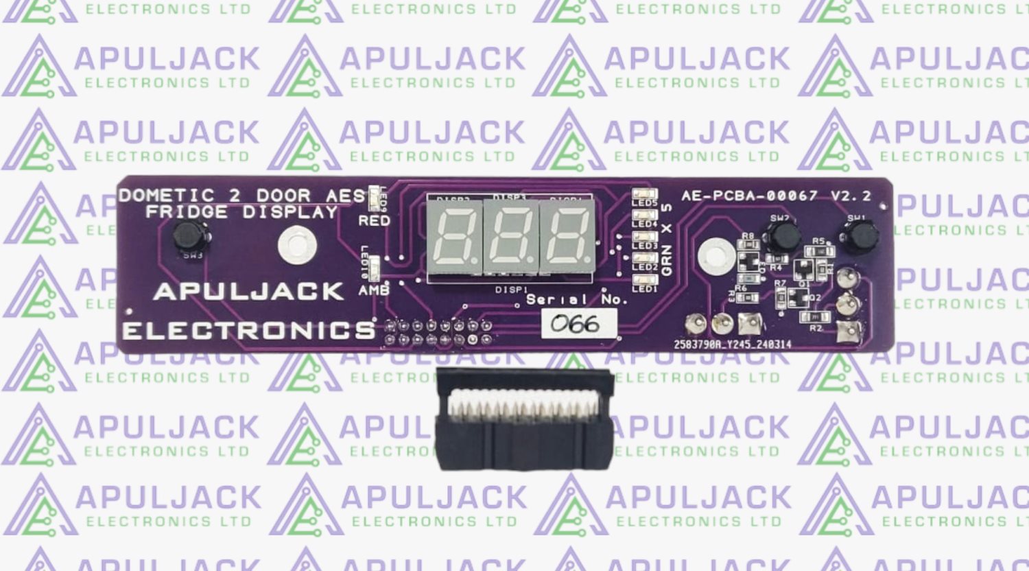 Apuljack AE Dometic 2-Door AES Fridge Display