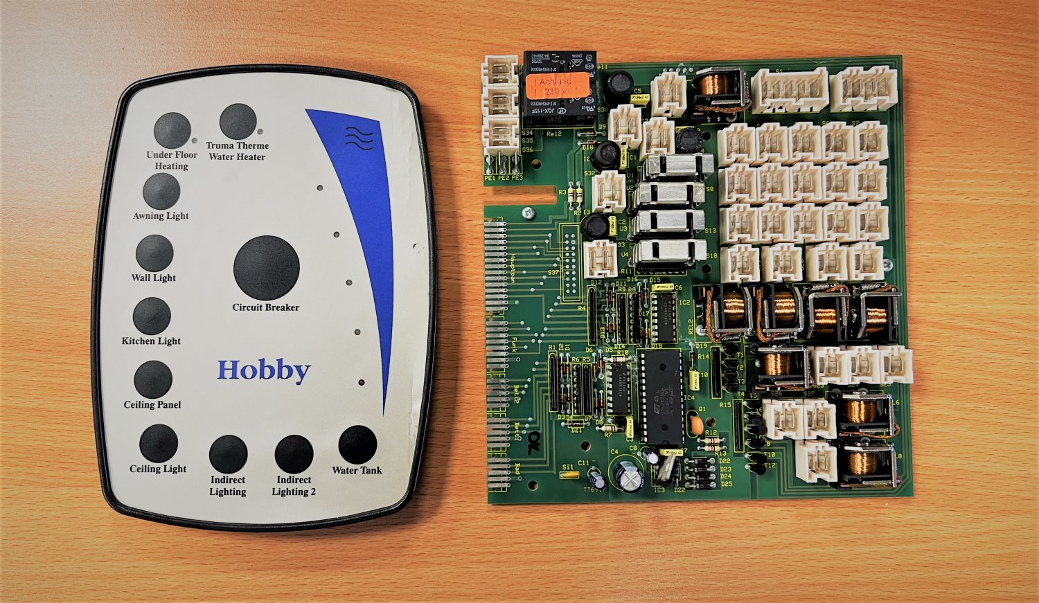 Toptron EL300 Fuseboard & EL301 Control Panel