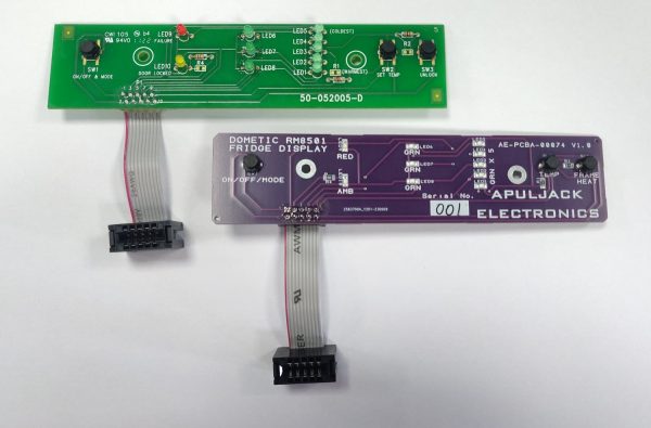 Apuljack AE Dometic 1-Door MES Fridge LED Display - Image 2