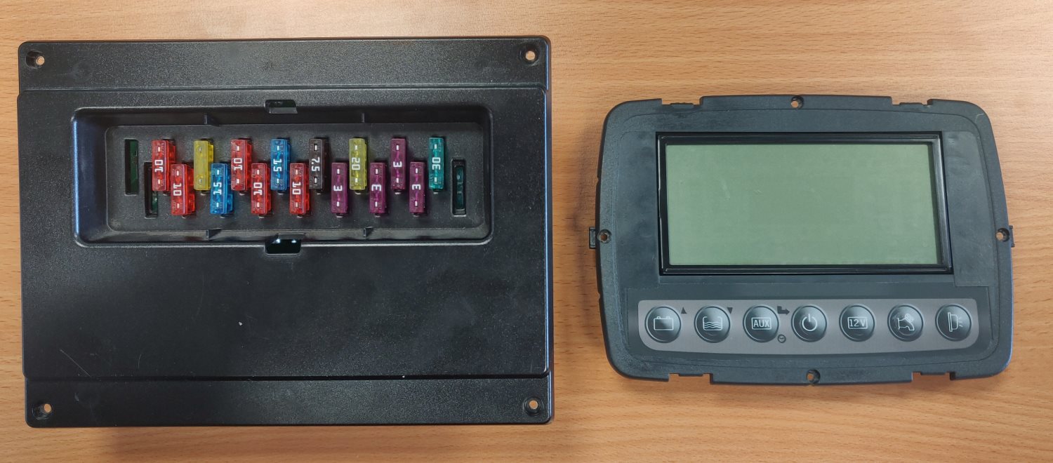 CBE RB550-LK Fuseboard & PC320-LK Control Panel