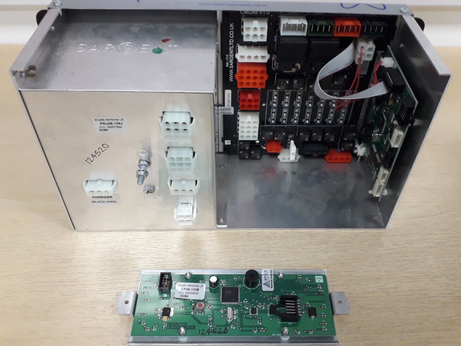Sargent EC400 Fuseboard and EC400 Series Control Panel