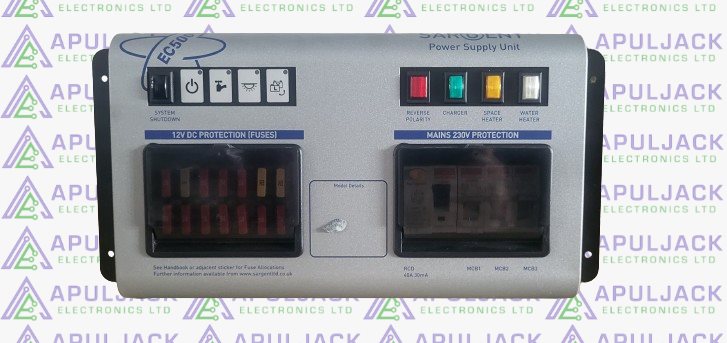 Sargent EC500 Fuseboard and EC480 Control Panel