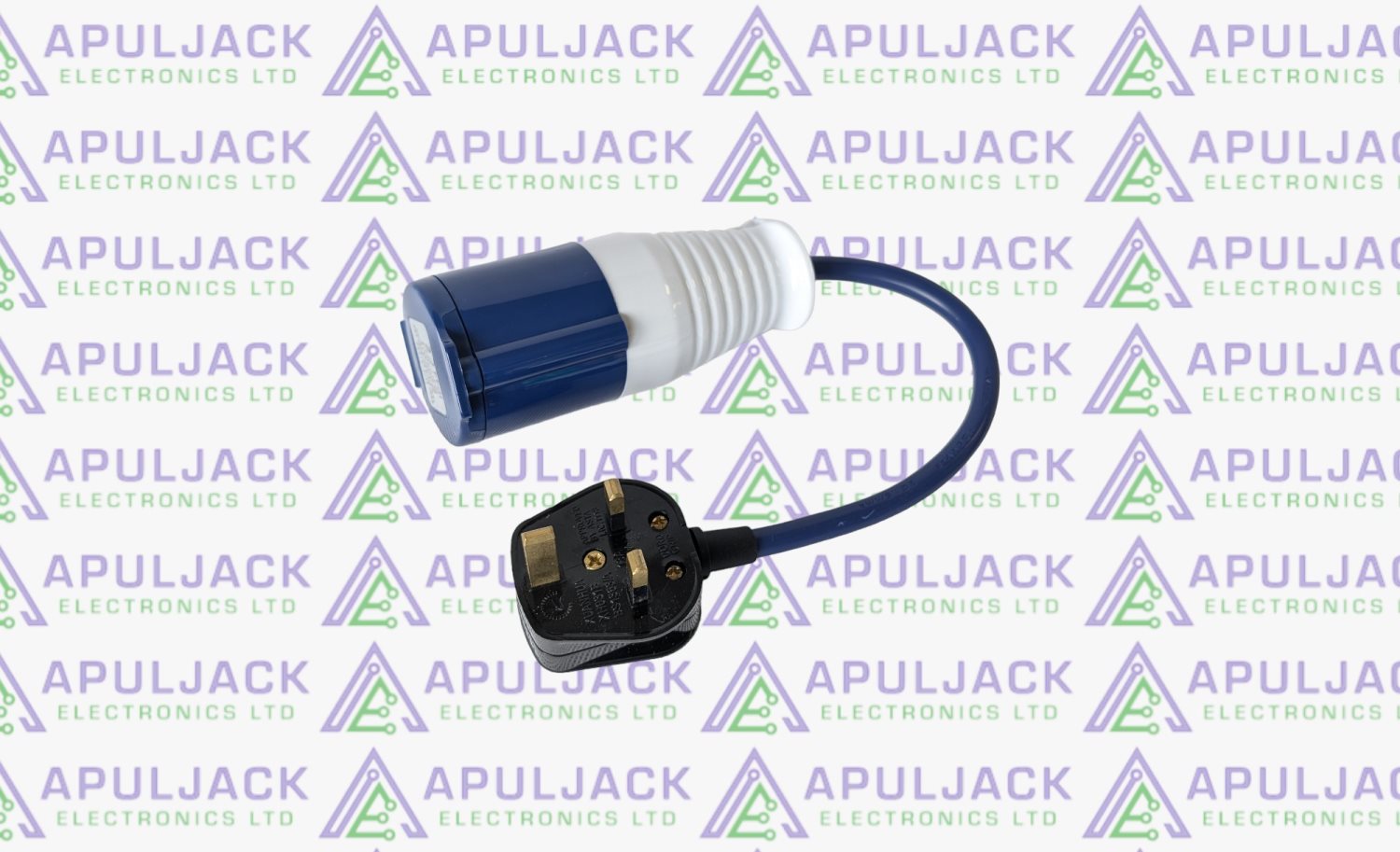 EHU to UK Mains Plug Adaptor