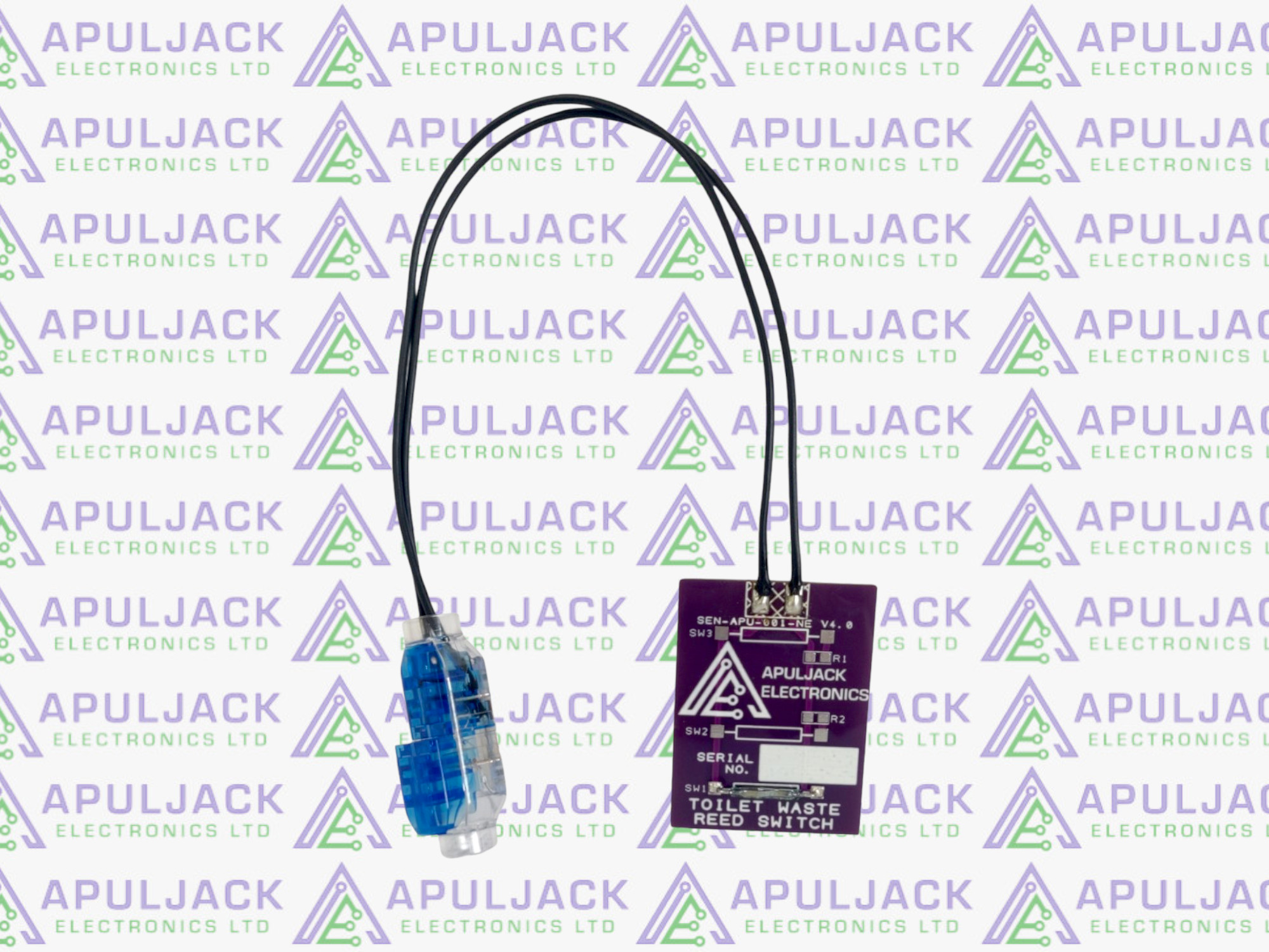 Apuljack Waterproof Toilet Reed Switch Sensor