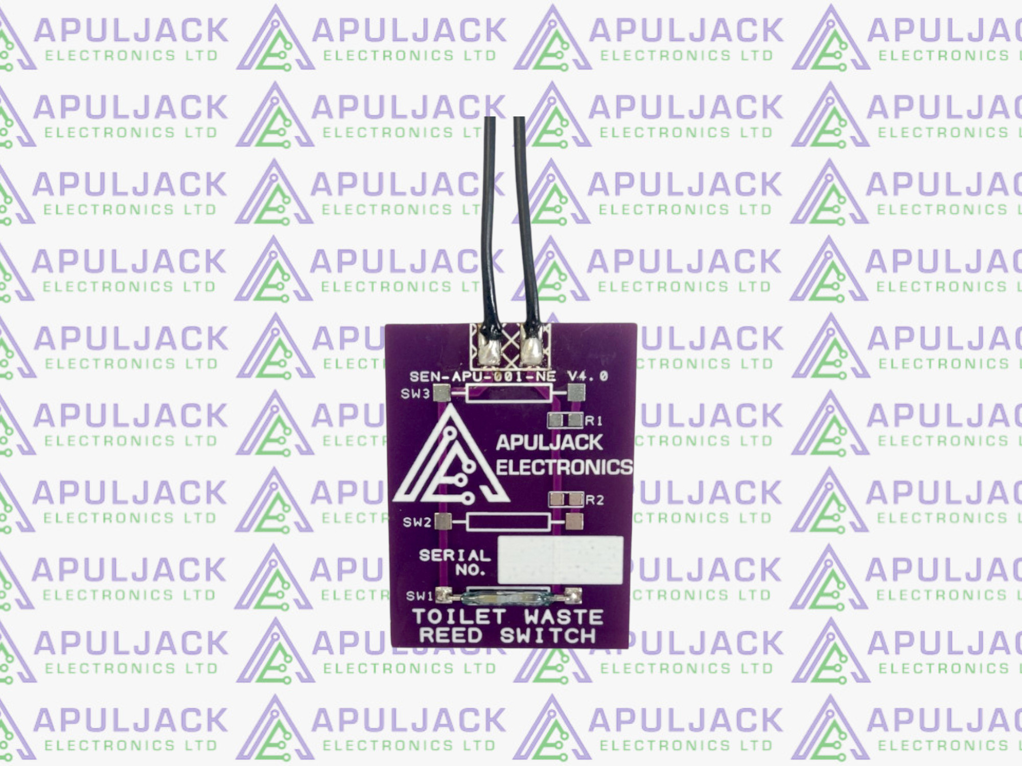 Apuljack Waterproof Toilet Reed Switch Sensor
