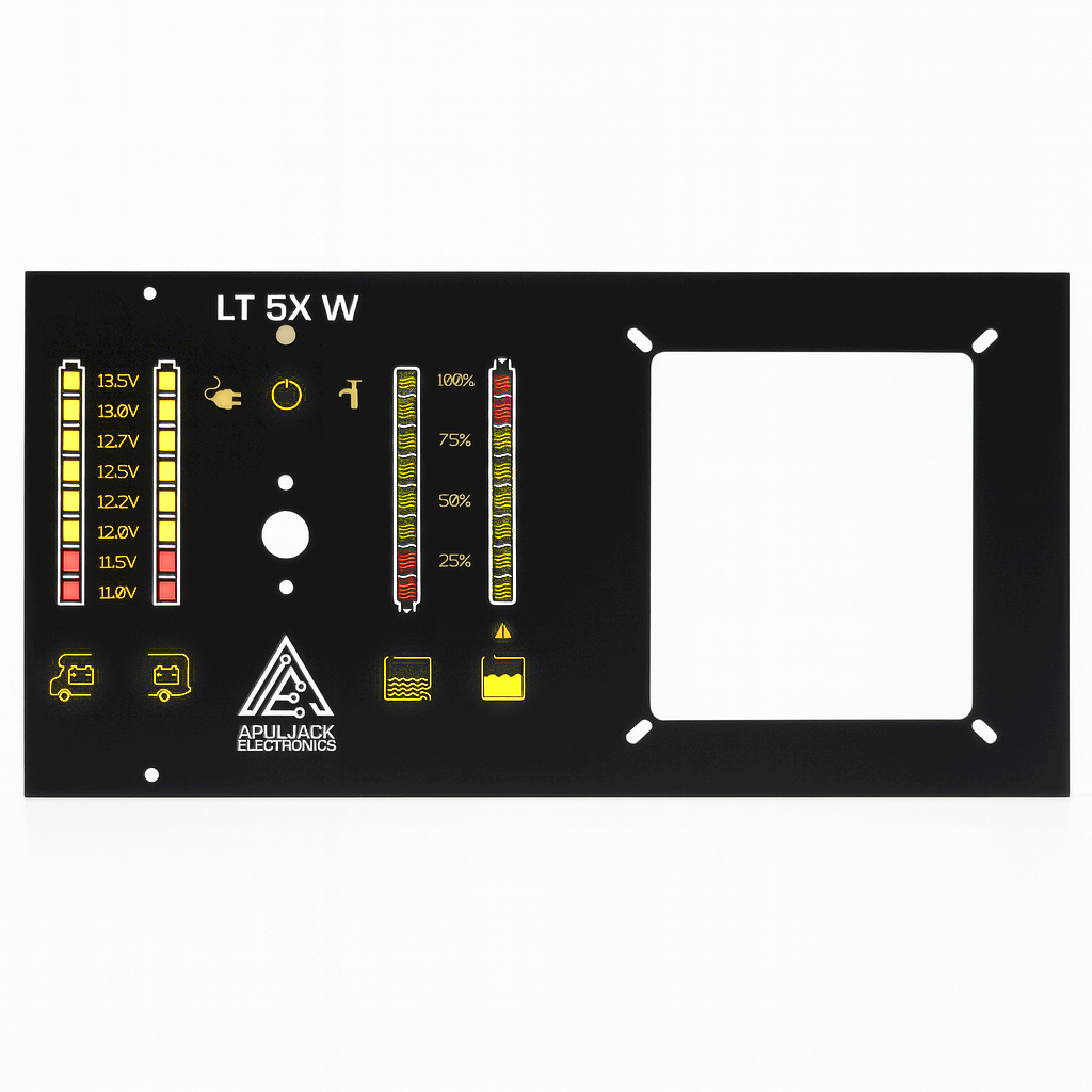 Apuljack LT 5X W Fascia – Replacement Front for LT50/51/52 Control Panels