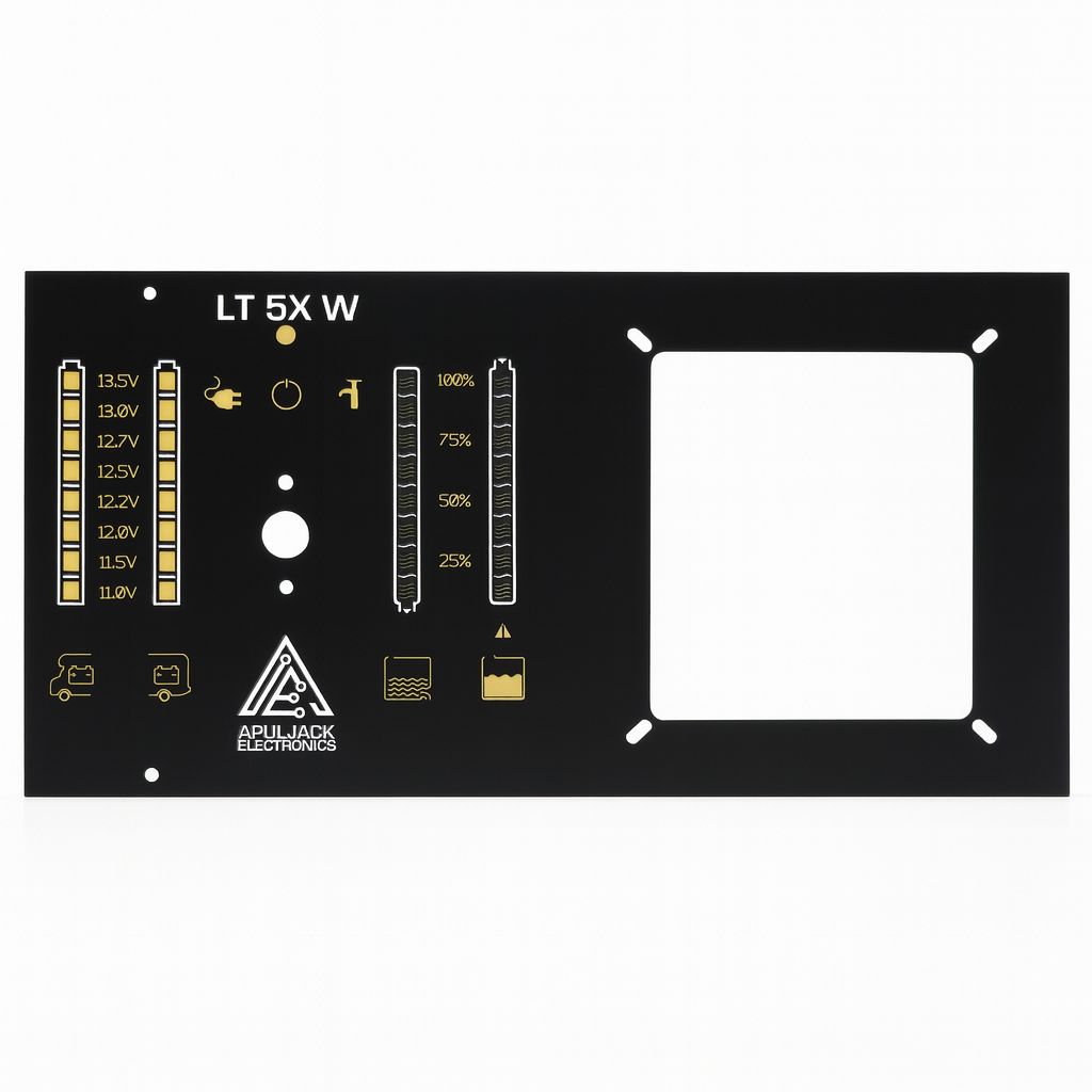 Apuljack LT 5X W Fascia - Replacement Front for LT50/51/52 Control Panels