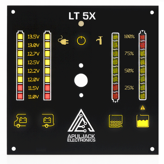 Apuljack LT 5X Fascia – Replacement Front for LT50/51/52 Control Panels