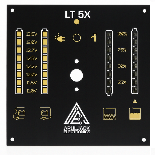 Apuljack LT 5X Fascia - Replacement Front for LT50/51/52 Control Panels