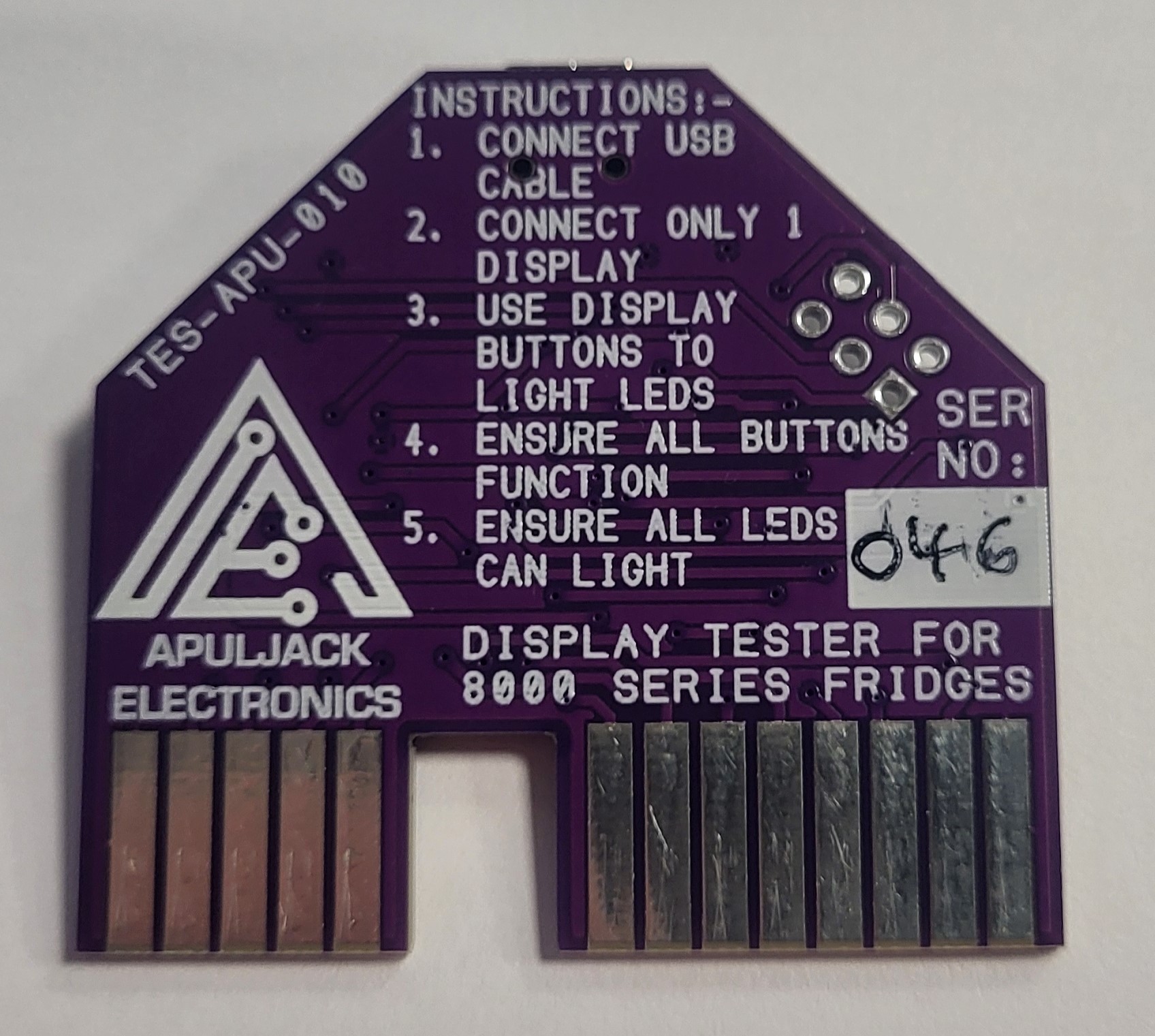 AE Display Tester for 8000 Series Dometic Fridges